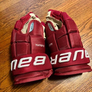 Bauer Pro Series Gloves 14" Pro Stock (University of Alabama
