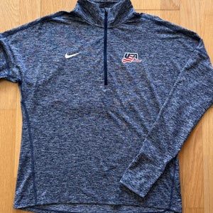 Pro Stock Team USA Hockey 1/4 Zip Jacket - Size M (NEW)