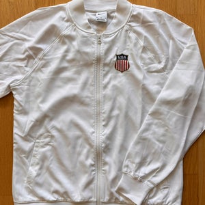 Pro Stock Team USA Olympic Hockey Full Zip Jacket - Size M (NEW)