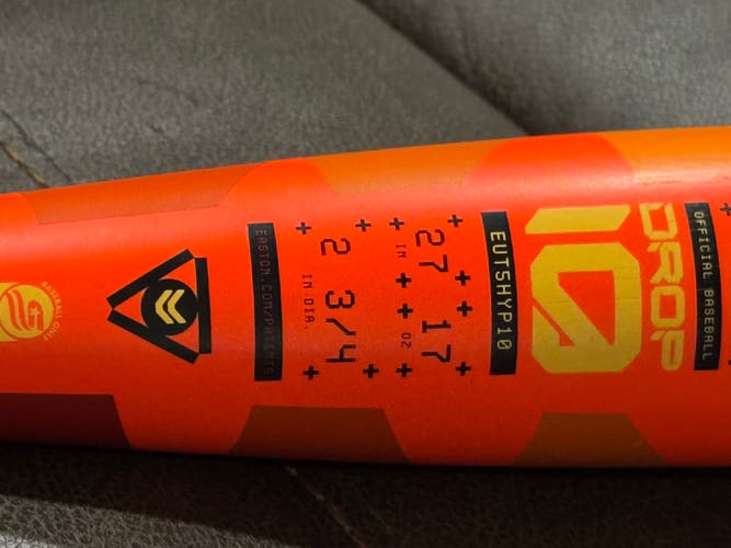 2025 Easton Hype Fire Composite USSSA Certified Bat (-10) 17 oz 27" (Used)