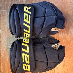 Bauer Supreme Ultrasonic Gloves 14" Pro Stock (Used)OEL Skate Gloves