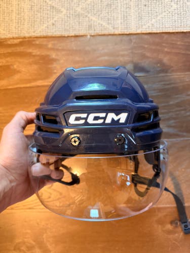 Medium CCM Super Tacks X Helmet Pro Stock (Used)with Bauer visor