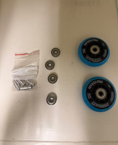 “Marsblade” Wheels for rollerblading new