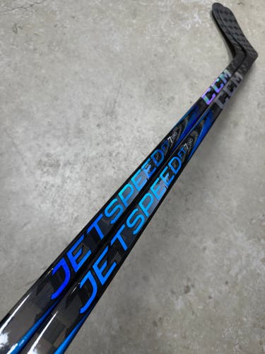 2 PACK 95 Flex P92 Senior CCM Jetspeed FT7 Pro Left Hand Hockey Stick Pro Stock (New)