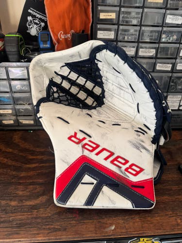 Vitek Vanecek Bauer Glove and Blocker