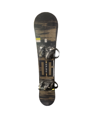 Used Dc Shoes Focus Boys Board Binding Black 145 Cm 10299-s000290807