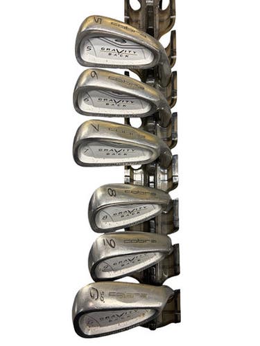 Used Cobra Gravity Back Mens Iron Set Rh 5i-gw Aw 10299-s000306689
