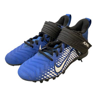 Used Nike Alpha Menace Varsity 2 Jr Fb Cleats Royal Blue Junior 04 11450-s000521900