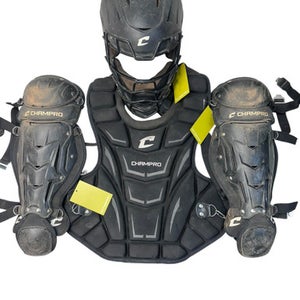 Used Champro Cmhxm Catchers Chest Protector Black Youth 11835-s000208936