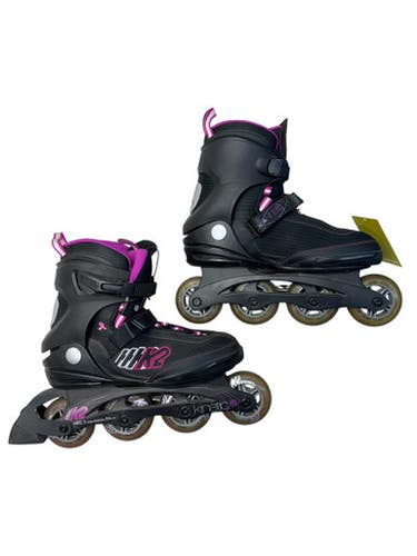 Used K2 Kinetic 80w Senior Rec Fitness Skates Black Senior 10 11835-s000208991