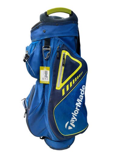Used Taylormade 14 Cart Bag Mens Cart Bag Royal Blue 11835-c000208996