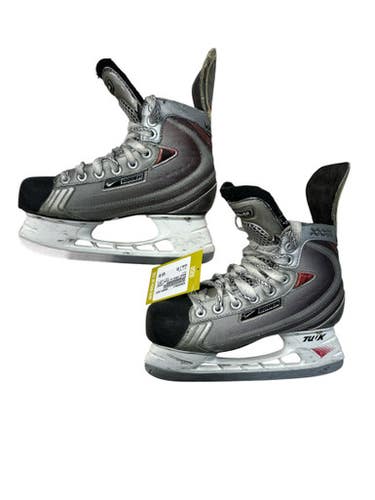 Used Bauer Vapor 4x Junior Hockey Skate Grey Junior 04 11835-s000209021