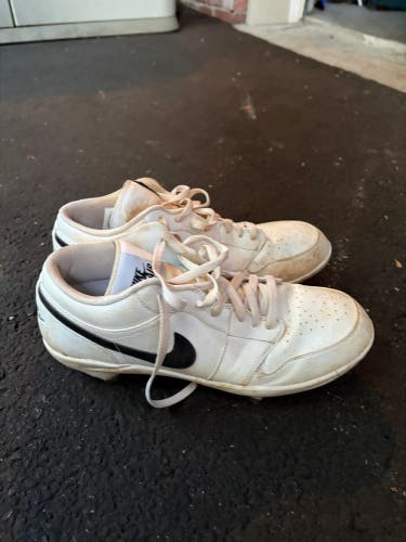 White Men's Size M 14.0 (W 15.0) Nike Air Jordan Metal (Used)