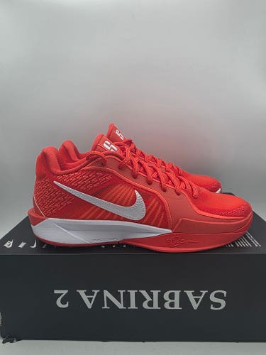Nike Sabrina 2 TB Promo Team Orange White HM5038-801 Women's Size 6