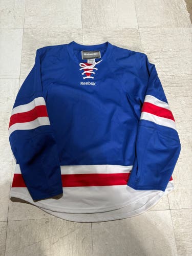 NY Rangers Large Men's Reebok Jersey (Used)
