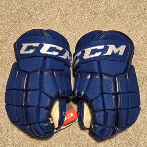 CCM HG50 Pro Stock Gloves 14" - Vancouver Canucks (New)