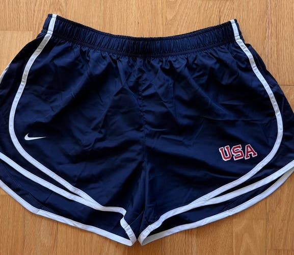 Pro Stock Team USA Hockey Olympic Shorts - Size L (NEW)