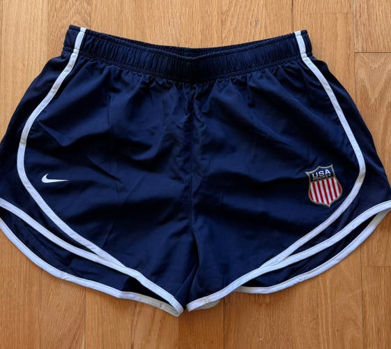 Pro Stock Team USA Hockey Olympic Shorts - Size M (NEW)