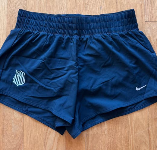 Pro Stock Team USA Hockey Olympic Shorts - Size M (NEW)