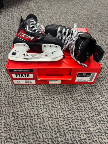CCM JetSpeed FT870 Hockey Skates Size 1.5 (New)