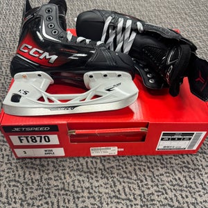 CCM JetSpeed FT870 Hockey Skates Size 3 (New)