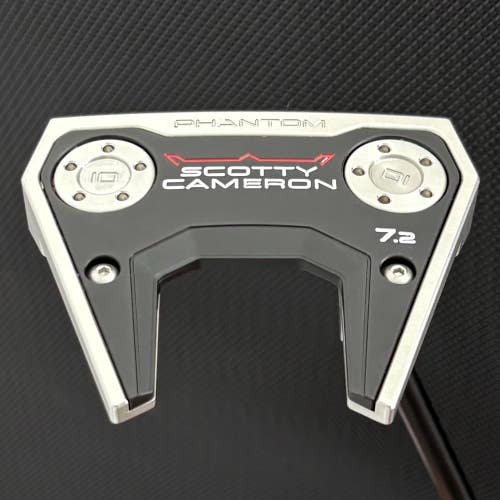 SCOTTY CAMERON 2026 PHANTOM 7.2 PUTTER (35) + HEADCOVER
