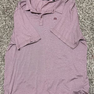 Red XXL Men's Travis Matthew Shirt (Used)