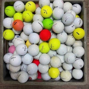 100 Practice Golf Balls / Range Balls / Shag / Hit Away Golf Balls