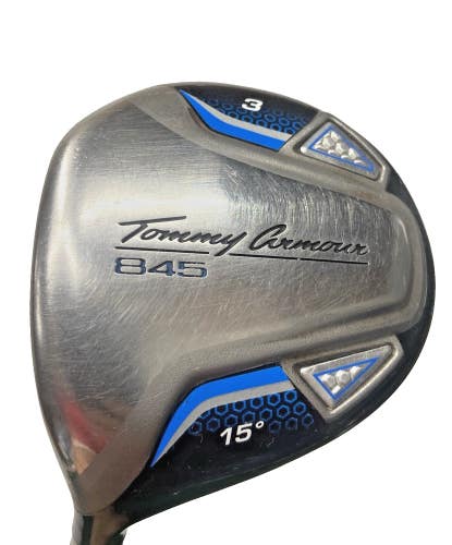 Tommy Armour 845 TA-25 3 Wood 15* LH Grafalloy Regular Flex 42.5" Original Grip