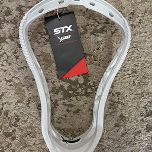 STX X20 Lacrosse Head - White - Defense