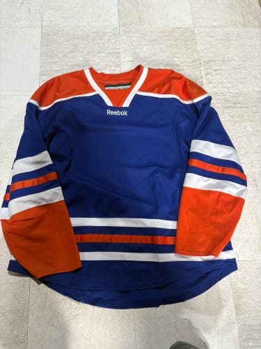 Oilers uncrested XL Men's Reebok Jersey