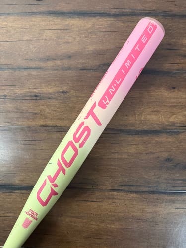 Pink Lemonade Easton Ghost Unlimited 33/23 (-10) Fastpitch Softball Bat