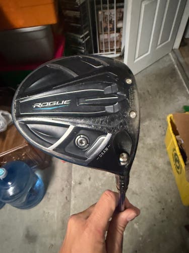 Men's 2018 Callaway Rogue Draw Right Handed Driver Regular Flex 9 Loft Graphite Shaft (Used)