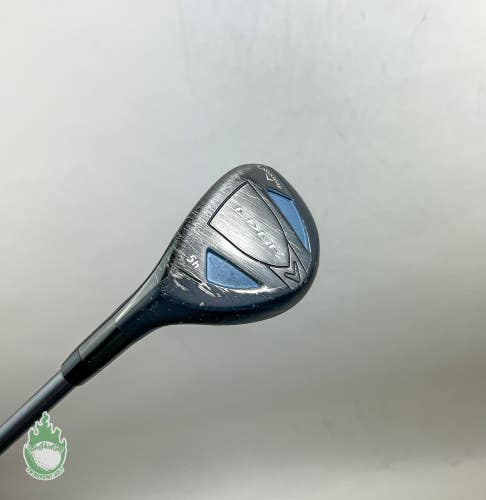 Used Left Handed Callaway Edge 5 Hybrid 75g Regular Graphite Golf Club