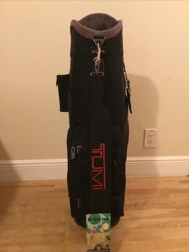TUMI Cart Golf Bag with 7-way Dividers & Rain Cover