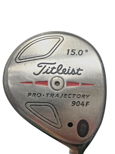 Titleist PT 904F 3 Wood 15* RH Tour AD YS-6 Stiff Graphite 42.5" New Jumbo Grip
