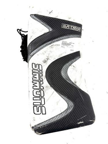 Used Simmons Matrix Senior Goalie Blocker Black 11860-s000310242