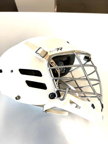 Used Cascade Cpxr Lacrosse Helmet White One Size 11860-s000310234