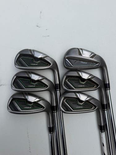 Taylormade RocketBallz RBZ Iron Set 5-PW Stiff Flex +3/4 NICE