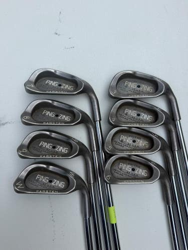 Ping Zing Iron Set 3-PW Black Dot JZ Stiff Flex Standard NICE