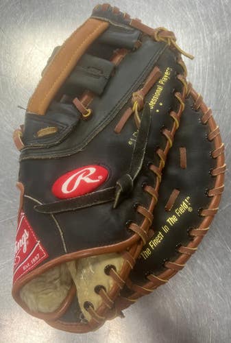 Used Rawlings 1st Base Bb Sb First Base Rh Throw Black 13" 11497-s000158613