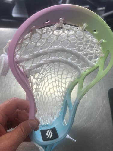Used String King Mark 1 Mens Lacrosse Head Pink 11497-s000158603
