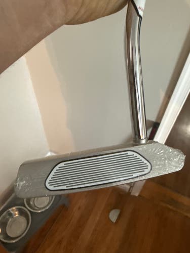 Unisex 2021 TaylorMade TP Hydroblast Del Monte 7 Blade Right Handed Putter Steel Shaft 34" (New)