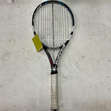 Used Babolat Pure Drive Lite Adult Tennis Racquet White 4 3 8" 11855-s000205079