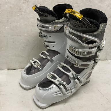 Used Salomon Energyzer 60 Womens Dh Ski Boot White 265 Mp - M08.5 - W09.5 11855-s000205081