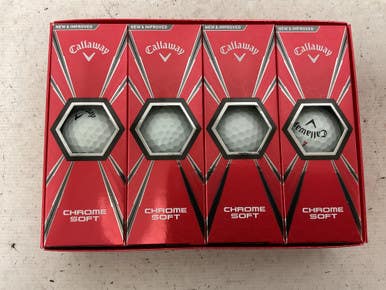 Used Callaway Chrome Soft 12 Pack - Golf Balls Red 11855-s000205042