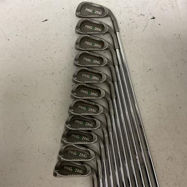 Used Ping Zing Green Dot Mens Iron Set Rh 2i-sw 11855-s000205031