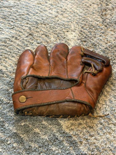 Vintage Charlie Keller Yankees Baseball Glove Horsehide 4225