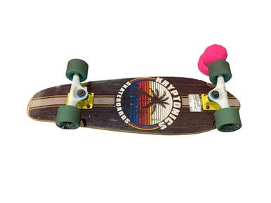 Used Kryptonics Penny Board Complete Skateboard Teal 7 1 4" 11347-s000270635