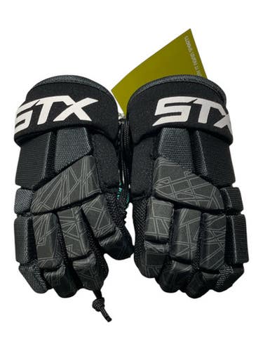 Used Stx Stallion 75 Lacrosse Gloves Junior Black Xs 11847-s000036153
